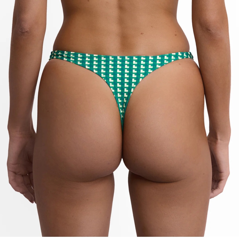 Beach Week Verde Geo Bikini Bottom